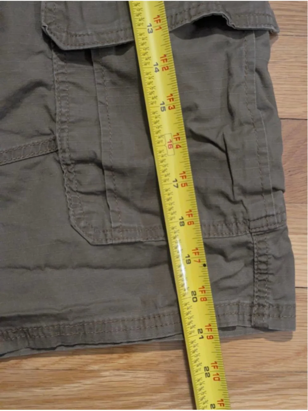 Wrangler Cargo Shorts Khaki Brown Waist 44
